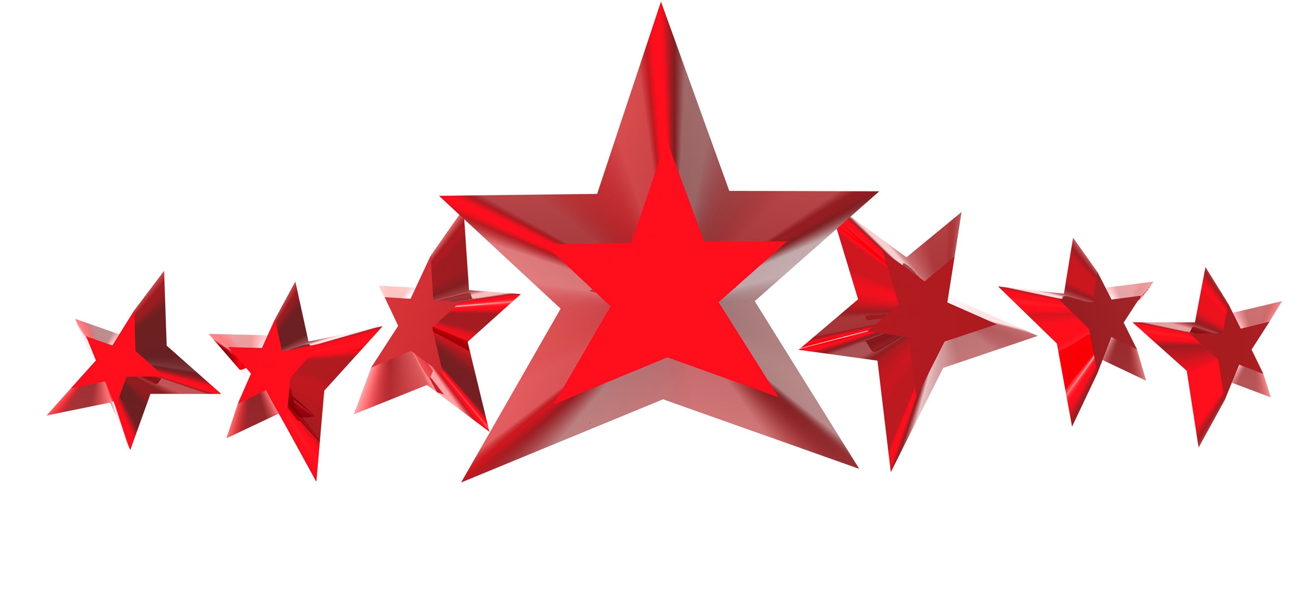 red stars